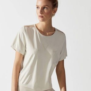 Varley Mansfield Birch Seamless Tee